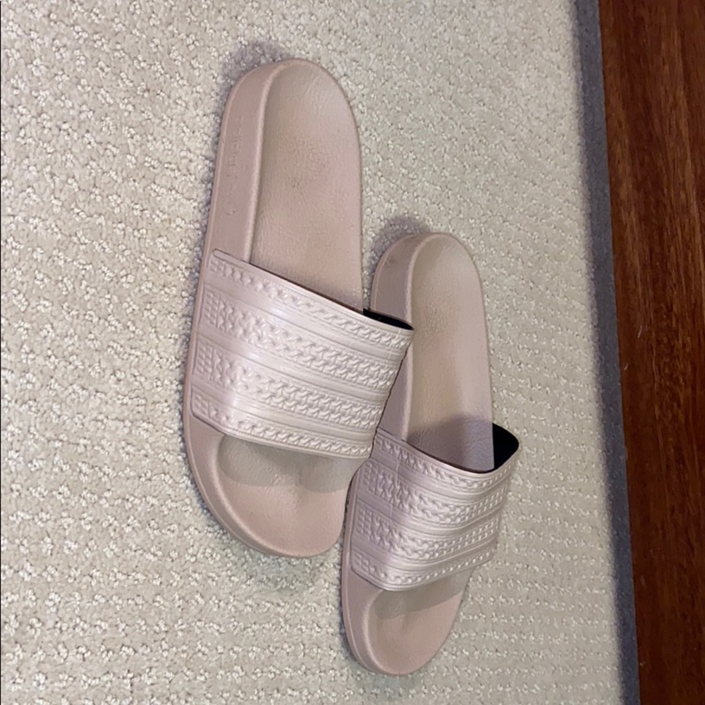 Girls Adidas Slides Pink